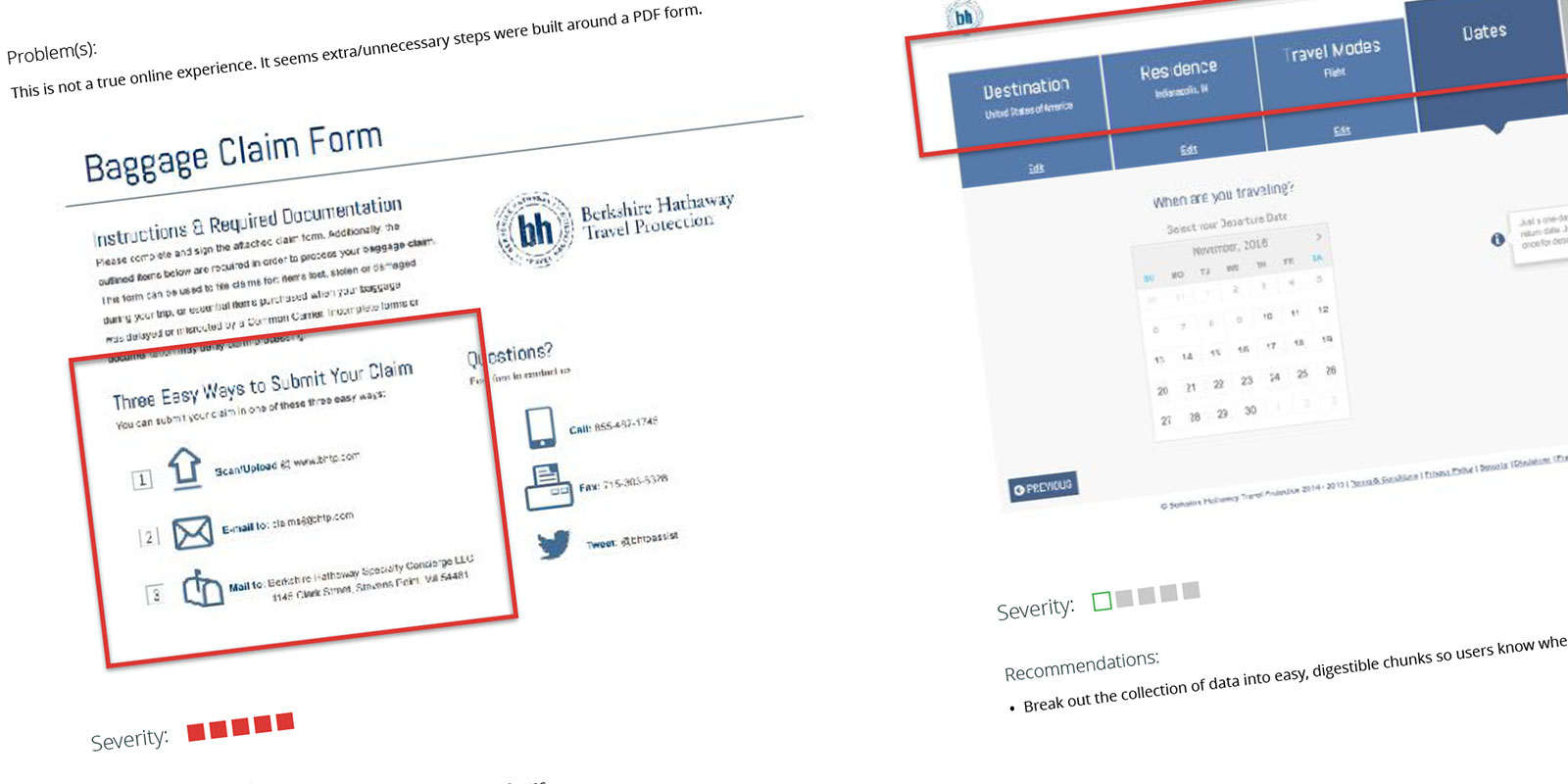 Heuristic Evaluation of a Competitor
